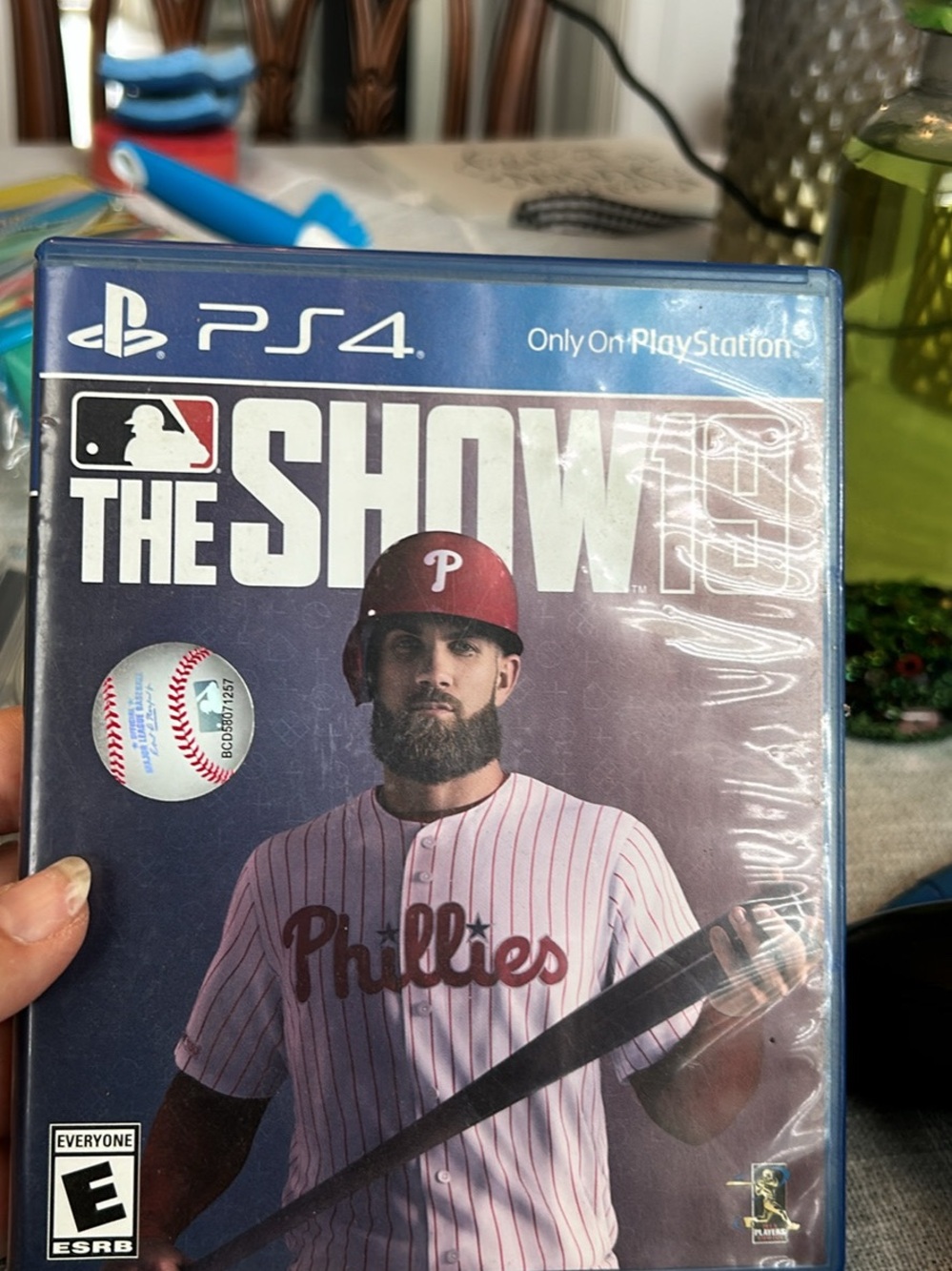 PlayStation PS4 MLB The Show 19 - Blue Case